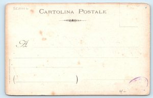 Postcard Military School Modena Genetliaco ITALY  Postcard