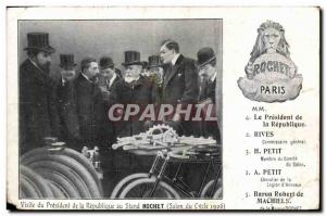 Old Postcard Visit of President of the Republic to stand Ratchet Cycle Show 1...