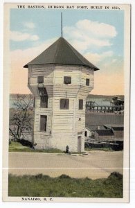 Nanaimo, B.C., The Bastion, Hudson Bay Fort, Built in 1851