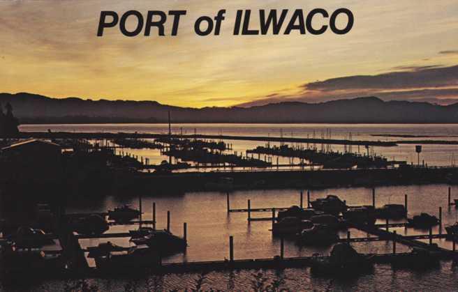 Sunrise at Port of Ilwaco - WA, Washington