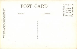 Real Photo Postcard Registry of Deeds in Dedham, Massachusetts