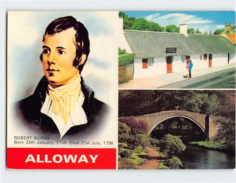 Postcard Alloway, Scotland