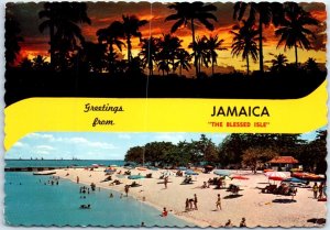 M-50849 Greetings from Jamaica The Blessed Isle