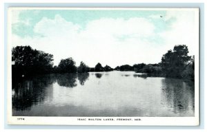 c1915 Isaac Walton Lakes Fremont Nebraska NE Antique Postcard