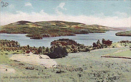 Lake Sunapee From Burkhaven Hill New Hampshire