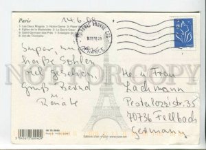 441403 France 2008 year Paris RPPC to Germany advertising