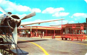 Castle County Delaware Airport Allegheny Airlines Airplane Postcard