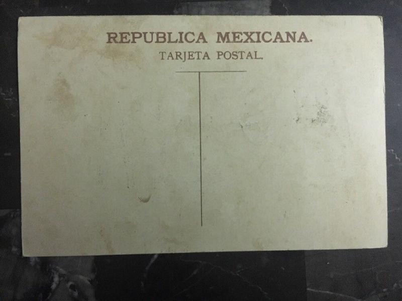 1921 Veracruz Mexico Real Picture RPPC Aztec Calendar