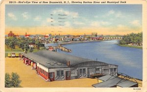 Bird's-Eye View of New Brunswick, N. J. in New Brunswick, New Jersey