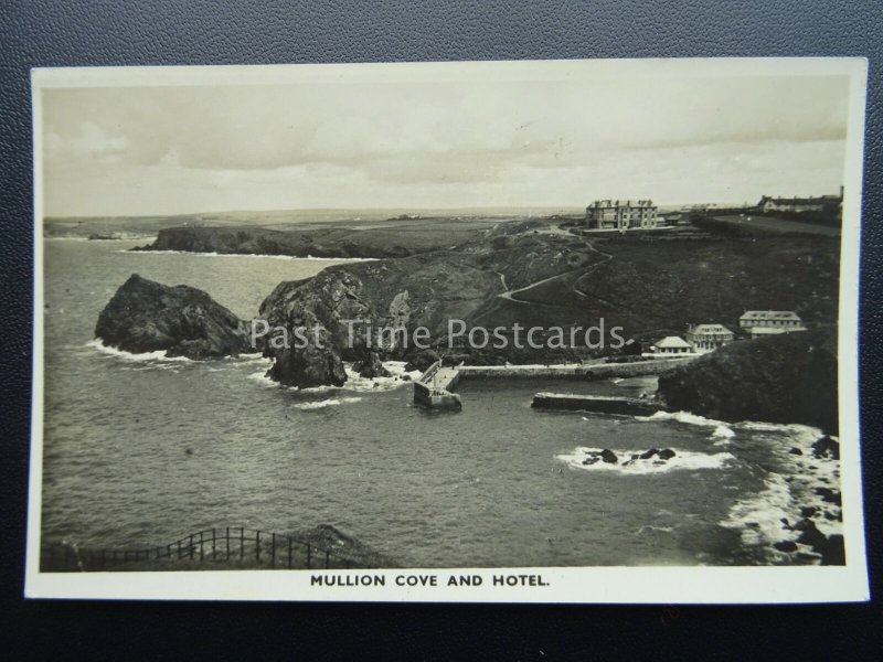 Cornwall MULLION COVE & HOTEL - Old RP Postcard by Photo Precision