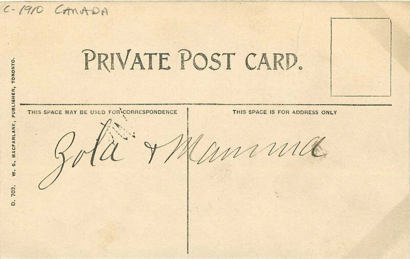 C-1910 Canada Victor Avenue Windsor Ontario Macfarlane Postcard 8225