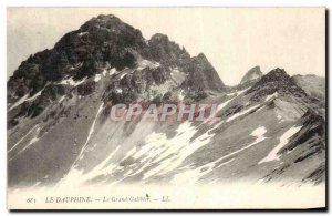 Old Postcard The Dauphine Galibier