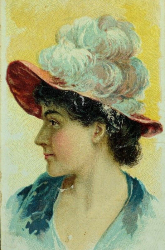 1870's-80's Stars Of The Stage, W. Duke Sons Cigarette Tobacco Trade Card F96