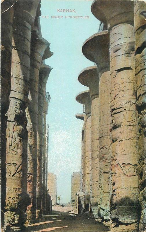 Egypt Karnak the inner Hypostyles
