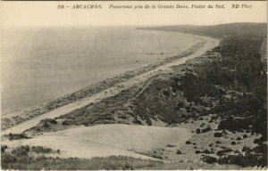 CPA ARCACHON - Panorama pris de la Grande Dune Pointe du Sud (140260)
