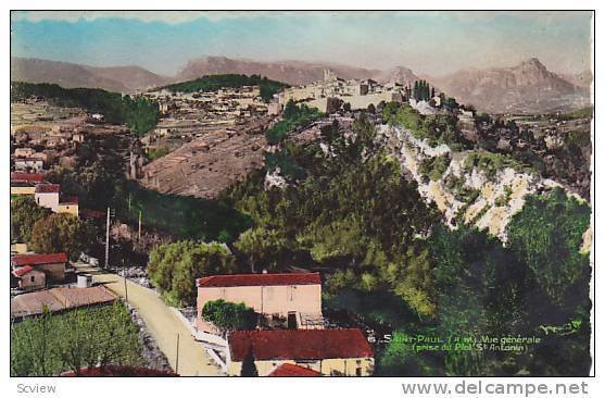 RP, Vue Generale, Saint-Paul (Alpes Maritimes), France, 1920-1940s