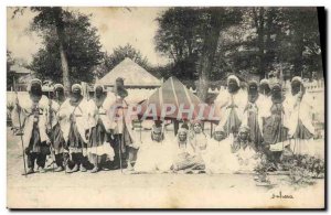 Old Postcard Negro Black Man Exhibition