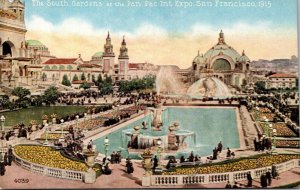 Expos San Francisco 1915 Panama-Pacific International Expo The South Gardens