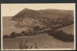 Devon Postcard - Combe Martin, Bay and Hangman Hill     RS9397