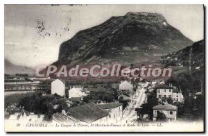 Old Postcard Grenoble Helmet Neron St Martin Le Vinoux And Route De Lyon