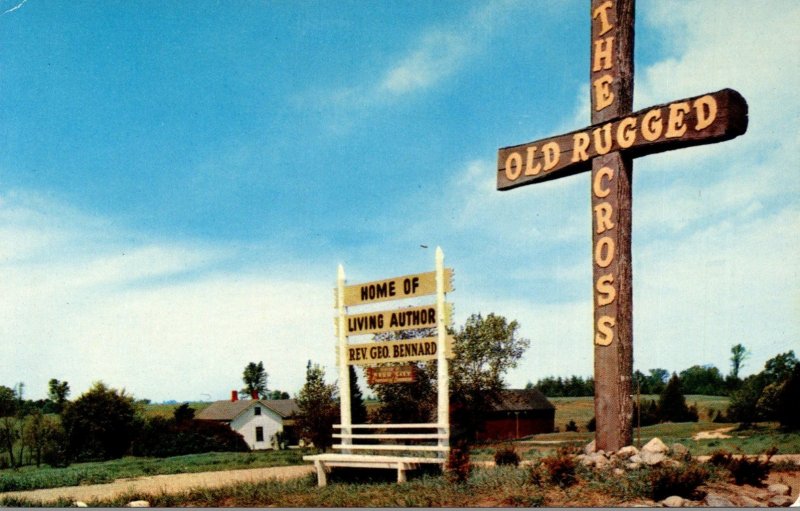 Michigan Reed City Home Of Rev and Mrs George Bennard Author Of The Old...