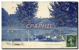 Old Postcard Mail Piece With The D & # 39eau Rochelle