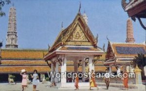 Ground of Emerald Buddha Temple Bangkok Thailand Unused 