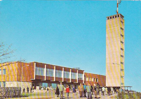 Germany Oberwiesenthal HOG Fichtelberghaus mit Aussichtsturm