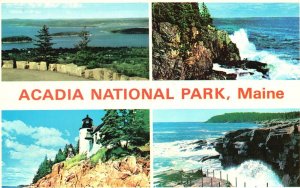 Vintage Postcard 1983 Acadia National Park Maine ME Pub By Bromley & Co.