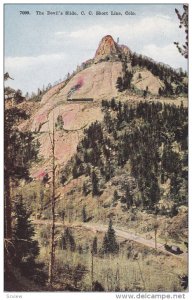 The Devil's Slide, C. C. Short Line, Colorado, 1900-1910s