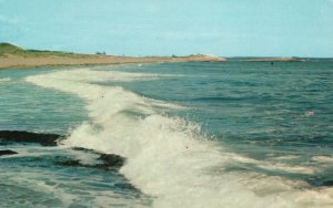 Vintage Postcard Mile Beach & Griffith Head from Todd's Point Reidd State Park