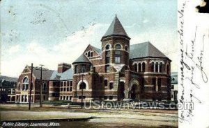 Public Library - Lawrence, Massachusetts MA  