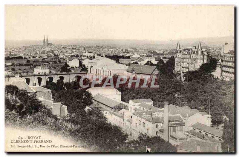 Puy de Dome- Royat-Clermont-Ferrand - Old Postcard