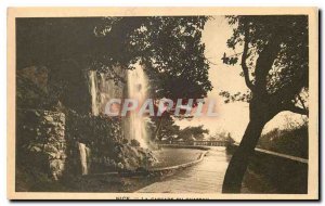 Old Postcard Nice La Cascade du Chateau