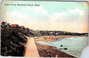 Postcard HOUSE SCENE Monument Beach Massachusetts MA AM6810