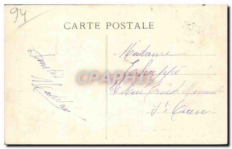 From Varenne Champigny Postcard Old Bridge