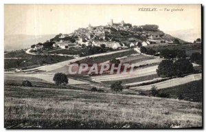 Postcard Old Vezelay Vue Generale