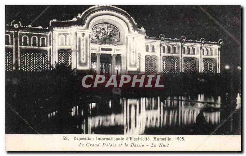 Marseille - International Exhibition of Electricity 1908 - Grand Palace - The...