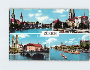 Postcard Zürich Switzerland