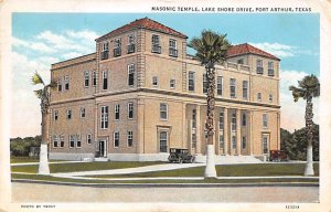 Masonic Temple Lake Shore Drive Port Arthur, Texas USA 1936 