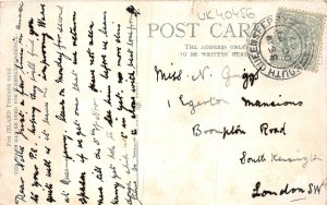 uk40456 old dundas castle  queensferry wales real photo uk