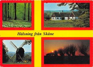 B56425 Skane wind mill moulin a vent multiviews  sweden