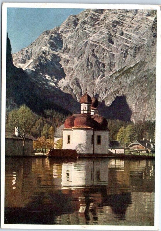 Postcard - St. Bartholomä am Königssee - Schönau am Königssee, Germany