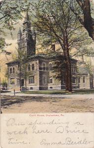 Court House Doylestown Pennsylvania 1907