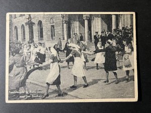 Mint Netherlands RPPC Postcard Rotterdam Festival Dance Ring Liberation