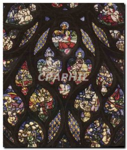 Postcard Old Cathedral Stained Glass Puzzle