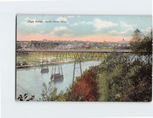 Postcard High Bridge, St. Paul, Minnesota