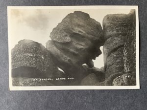 Dr. Syntax Lands End Cornwall UK RPPC Postcard H1341083435