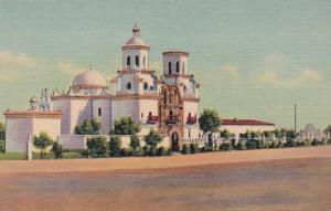 Arizona Tucson San Xavier Mission Curteich