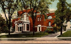 Connecticut Hartford Farmington Avenue Congregational Church 1910